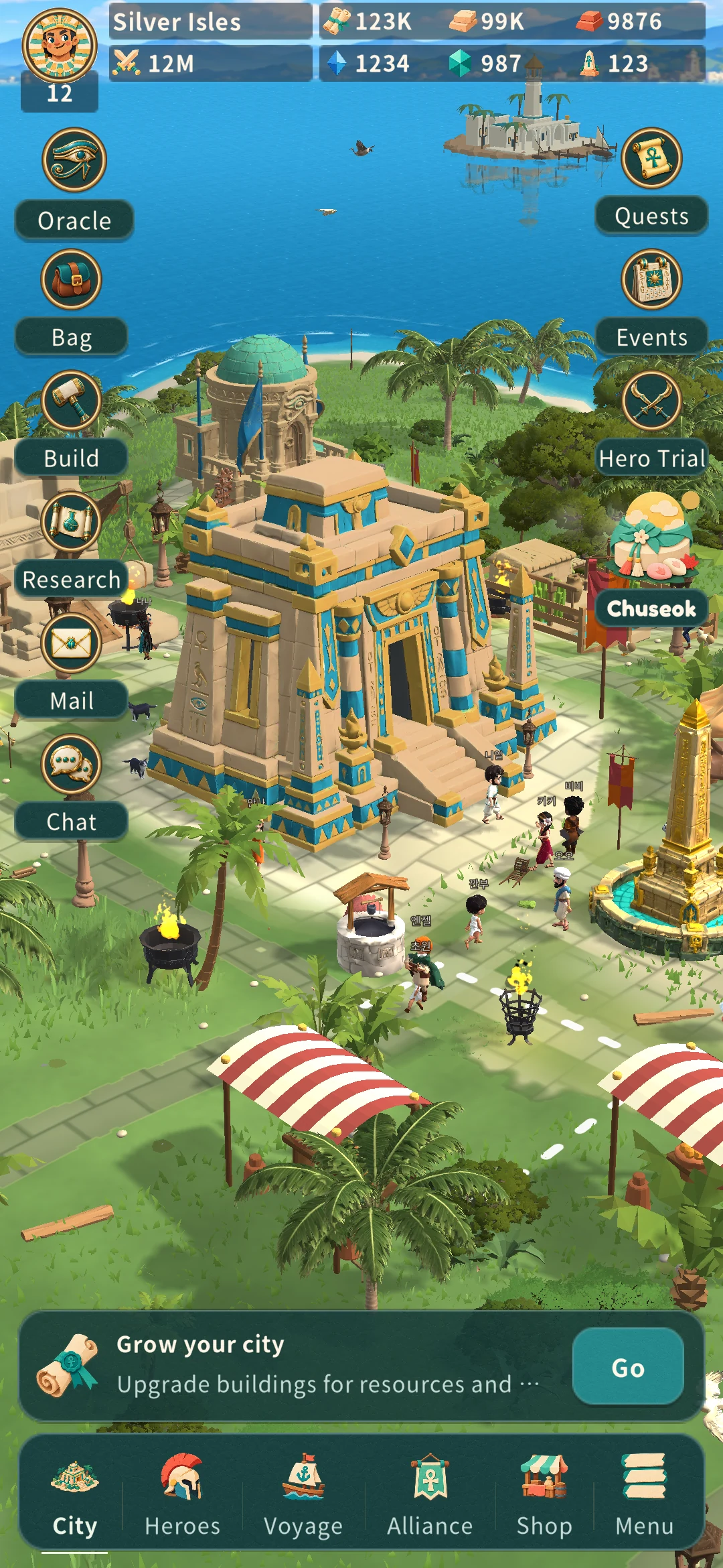 City & buildings